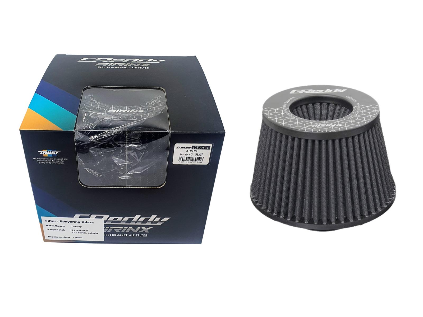 Greddy Airinx (Big) 70mm Air Filter | 12500631