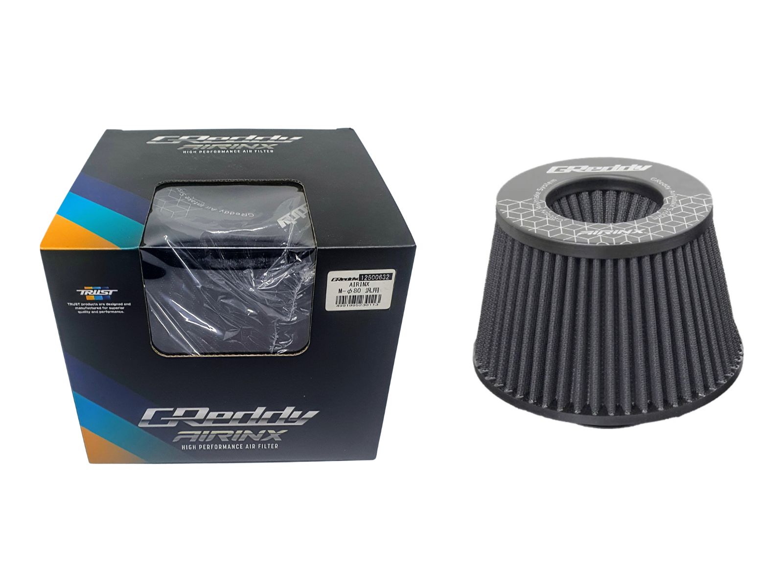 Greddy Airinx (Big) 80mm Air Filter | 12500632